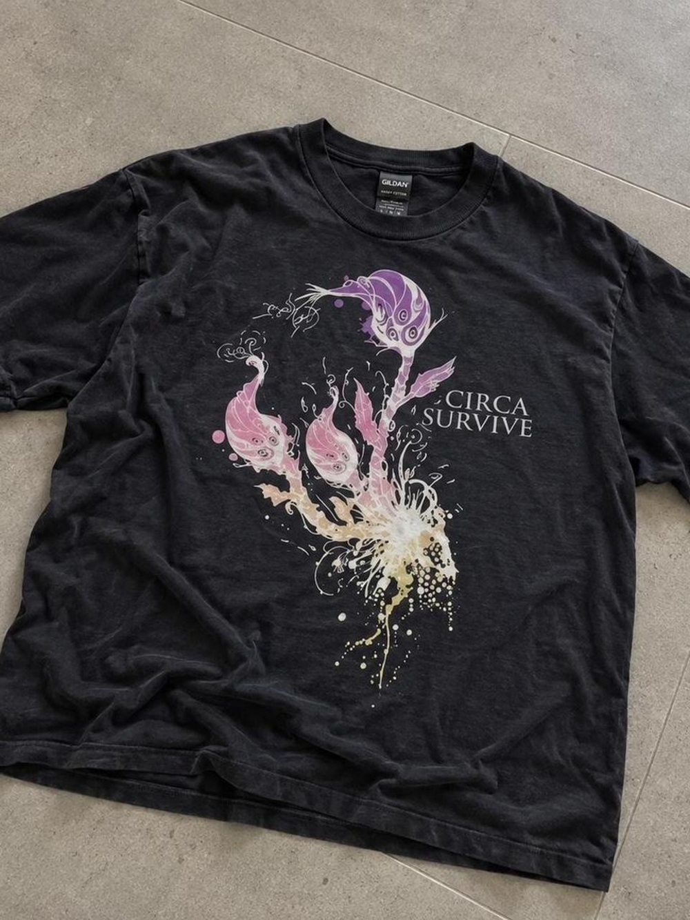 Gildan Black Short-Sleeve Graphic Tee
